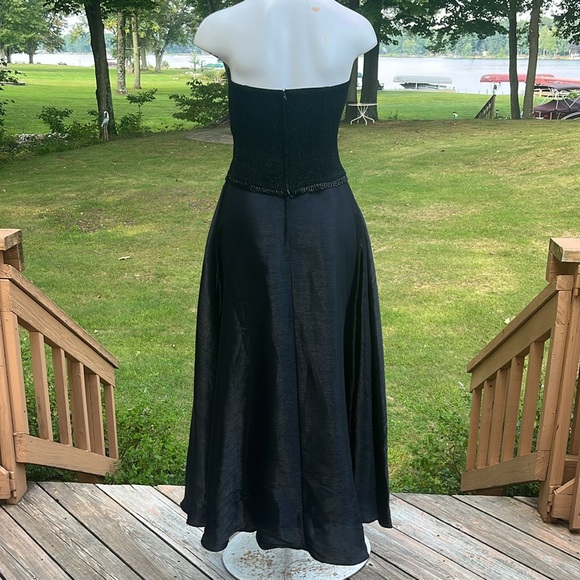 Scott McClintock vintage classy strapless gown 8 - Picture 5 of 12